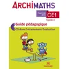 Image de Archimaths CE1, cycle 2 : guide pédagogique : programmes 2016 en occasion ou reconditionné