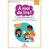Image de À moi de lire ! CP (2019) - Banque de ressources sur CD-Rom avec guide pédagogique papier Catherine Wojciechowski-Savadoux (Auteur), Jean-Michel Bouillaud (Auteur), Stéphanie Rabot (Auteur), Chrystèle Bertrand (Auteur), BRIGITTE TRICOCHE (Auteur)