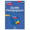 Image de Outils pour les maths, manuel CM2, cycle 3 : guide pédagogique, avec CD-ROM banque de ressources en occasion ou reconditionné