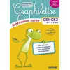Image de Graphilettre : expression écrite CE1-CE2 de 7 à 9 ans : production d'écrits, des activités variées et ludiques pour s'entraîner et progresser en occasion ou reconditionné