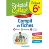 Image de Compil de fiches 6e : français, maths, anglais : conforme au programme en occasion ou reconditionné