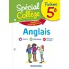 Image de Fiches anglais 5e : cours, méthode, exercices corrigés : conforme au programme en occasion ou reconditionné