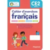 Image de Cahier d'exercices de français CE2, 8-9 ans : grammaire, conjugaison, orthographe, lexique en occasion ou reconditionné