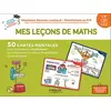 Image de Mes leçons de maths CP, CE1, CE2 : 50 cartes mentales pour comprendre facilement la numération, le calcul, la géométrie et les mesures ! en occasion ou reconditionné