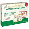 Image de Mes leçons de maths niveau collège, 5e, 4e, 3e : 54 cartes mentales pour comprendre facilement les maths et préparer sereinement l'épreuve du brevet ! en occasion ou reconditionné