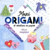 Image de Hiver magique : maxi origami et créations en papier : 100 feuilles de papier à motifs, stickers, étiquettes, décos à détacher et plein d'idées créatives ! en occasion ou reconditionné