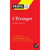 Image de Profil - Camus (Albert) : L'Etranger Albert Camus (Auteur), Pierre-Louis Rey (Auteur)