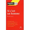 Image de Si c'est un homme (1947), Primo Levi en occasion ou reconditionné
