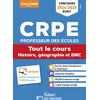 Image de CRPE, professeur des écoles : tout le cours, histoire, géographie et EMC : concours 2024-2025, écrit en occasion ou reconditionné