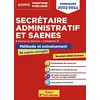 Image de Secrétaire administratif et SAENES, concours 2023-2024 : externe et interne, catégorie B : méthode et entraînement, 36 sujets corrigés en occasion ou reconditionné