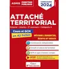 Image de Attaché territorial, concours 2024 : externe, interne, 3e concours, catégorie A : cours et QCM en 42 fiches en occasion ou reconditionné