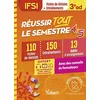 Image de IFSI, fiches de révision + entraînements : réussir tout le semestre 4 et 5 : 100 fiches de révision + 200 entraînements en occasion ou reconditionné