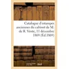 Image de Catalogue d'estampes anciennes de diverses écoles, des XVIIe et XVIIIe siècles Jean-Eugène Vignères (Auteur)