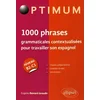 Image de 1.000 phrases grammaticales contextualisées pour travailler son espagnol, niveau B2-C1 en occasion ou reconditionné