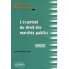 Image de L'essentiel du droit des marchés publics : fiches de cours et exercices corrigés en occasion ou reconditionné