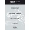 Image de CHIMIE PHYSIQUE - Structure de la matière - Cours et exercices corrigés Ramdane Benazzouz (Auteur)