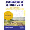 Image de Agrégation de lettres 2018 Jean-Michel Gouvard (Auteur)
