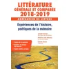 Image de Littérature générale et comparée 2018-2019, agrégation de lettres : expériences de l'histoire, poétiques de la mémoire : Joseph Conrad, Au coeur des ténèbres ; Antonio Lobo Antunes, Le cul de Judas ; Claude Simon, L'acacia en occasion ou reconditionné