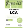 Image de Annales de LCA 2009-2016 + 15 articles de LCA en occasion ou reconditionné