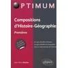 Image de Compositions d'histoire géographie : premières en occasion ou reconditionné