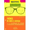 Image de Maths : prérequis pour la prépa : fiches de mise à niveau sur les techniques de calculs et exercices d'entraînement en occasion ou reconditionné