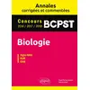 Image de Biologie BCPST : annales corrigées et commentées : concours 2016, 2017, 2018 en occasion ou reconditionné