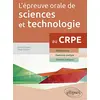Image de L'épreuve orale de sciences et technologie au CRPE en occasion ou reconditionné