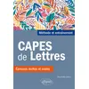 Image de CAPES de Lettres. Méthode et entraînements, épreuves écrites et orales Anne Griffet-Bonnet (Auteur)