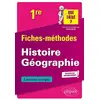 Image de Histoire géographie 1re, nouveaux progammes : fiches-méthodes : exercices corrigés en occasion ou reconditionné