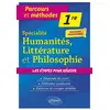 Image de Spécialité humanités, littérature et philosophie, 1re : nouveaux programmes en occasion ou reconditionné