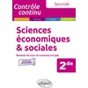 Image de Sciences économiques et sociales 2de : résumés de cours et exercices corrigés : nouveaux programmes en occasion ou reconditionné