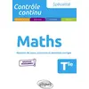 Image de Maths terminale, spécialité : résumés de cours, exercices et contrôles corrigés : nouveaux programmes en occasion ou reconditionné