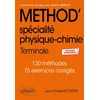 Image de Méthod' Spécialité Physique-chimie - Tle - Nouveaux programmes Jean-Charles Excoffon (Auteur), Xavier Merlin (Collection dirigée par)