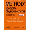Image de Method' physique chimie terminale spécialité : 130 méthodes, 75 exercices corrigés : nouveaux programmes en occasion ou reconditionné