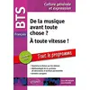 Image de De la musique avant toute chose ?, A à toute vitesse ! : BTS français, culture générale et expression, tout le programme : examen 2021 en occasion ou reconditionné