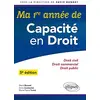 Image de Ma 1re année de capacité en droit : droit civil, droit commercial, droit public en occasion ou reconditionné