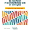 Image de La dissertation et le commentaire de texte en philosophie. La méthode pas à pas, corrigés guidés. Estelle Challamel (Auteur)