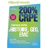 Image de L'épreuve écrite d'histoire, géo, EMC : nouveau concours 2022 en occasion ou reconditionné