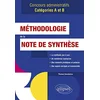 Image de Méthodologie de la note de synthèse : concours administratifs catégories A et B en occasion ou reconditionné