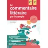 Image de Le commentaire littéraire par l'exemple 2de, 1re : fiches de révision, outils littéraires en occasion ou reconditionné