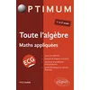 Image de Toute l'algèbre : maths appliquées ECG 1re et 2e année en occasion ou reconditionné