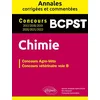Image de Chimie BCPST : annales corrigées et commentées, concours 2017, 2018, 2019, 2020, 2021, 2022 : concours agro-véto, vétérinaire voie B en occasion ou reconditionné