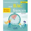 Image de Français première : 4 semaines pour réussir son bac : épreuves écrites en occasion ou reconditionné