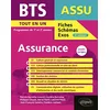 Image de BTS assurance : tout-en-un, programmes de 1re et 2e années : annales corrigées en occasion ou reconditionné