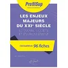 Image de Les enjeux majeurs du XXIe siècle : économie, société et environnement : l'actualité en 96 fiches en occasion ou reconditionné
