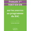 Image de Français 1re : tout-en-un sur les oeuvres au programme du bac : session 2024-2025 en occasion ou reconditionné