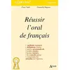 Image de Réussir l'oral de français en occasion ou reconditionné
