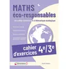 Image de Cahier d'exercices Maths éco-responsables 4e/3e Karine Vernier (Auteur)