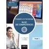 Image de Bac pro métiers de l'accueil : première et terminale. Vol. 1. Bloc de compétences 1 en occasion ou reconditionné