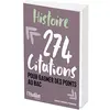 Image de Histoire : 274 citations pour gagner des points au bac en occasion ou reconditionné